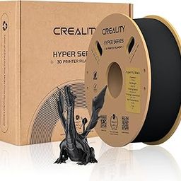 Creality Hyper 3D Printer PLA Black Filament High Speed Printing 1.75mm 2.2lbs Spool ±0.03mm Dimensional Accuracy Flow Durable Resistant Smooth for Ender 3 v3 Plus KE K1 Max K1C 3D Printers-19