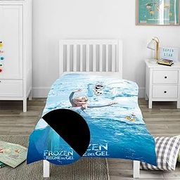 DKB ENTERPRISES Velvet Single Bed Size Cartoon Digital Print for Kids Room Duvet Cover, Razai Cover, Quilt Cover/Blanket Cover, Dohar with Zipper (60x90 Inch) Multicolor-4-image-77