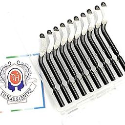 T H TOOLS CENTRE PACK OF 10 DEBURRING TOOL BLADES C10-25