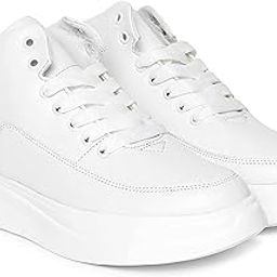 Sneaker for Women - Casual High Top Ankle Sneakers - Ankle Sneaker Shoe - Chunky Ankle Length Sneakers Shoes for Women and Girls-image-66