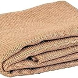 HOME BUY Laminated Rocket Natural Color Jute Fabric 51 cm Width ONE MTR Packing Used for Making Jute Bags Art & Craft,Home DECORE Matting, Patchwork-26