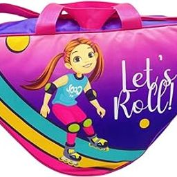 Echo Boomers Skates Bag for Inline & Quad Skating | Durable Polyester Duffel with Adjustable Shoulder Strap | Spacious Design for Full Skate Kit | Ideal for Youth & Adults-image-9