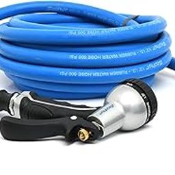Zephyr Hose-Spray Set (25ft, Blue, Black and Silver, 2-Pieces)-image-7