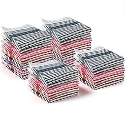 Cotton Kitchen Cloth/Napkins | Fridge, Table, Kitchen Platform Cleaning & Roti Napkins | 12x22 Inches | Multicolor (3)-21