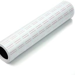 Spartan Labels Paper Tag Mark Sticker for MX-5500 Price Gun Labeller, 10 Rolls (6337) (White)-picture-29