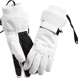 Club Bollywood®Thermal Windproof Waterproof Winter Gloves Touch Screen W Mittens White L|Sporting Goods | Winter Sports |1 Pair Winter Gloves-image-69