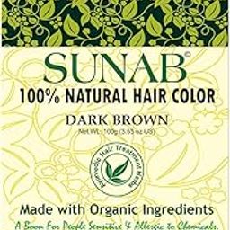 RADICO SUNAB-CERTIFIED 100% NATURAL DARK BROWN HAIR COLOR,100gm-31