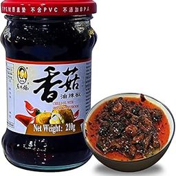 Laoganma Chilli Oil with Shiitake Mushroom 210g-image-56