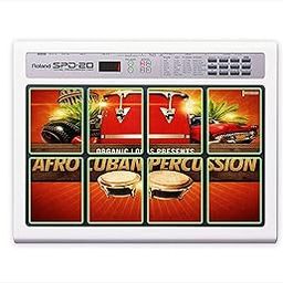 Rhythm Pro (Afro Cuban Percussion) Self Adhesive Octapad Skin (Set of 8 PCS.) Compatible for Roland SPD-20/11/20X/20PRO/30. (SPD-20X)-picture-4