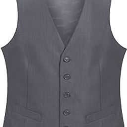 Men's Formal Suit Vest Fit for Business or Casual Dress-picture-12