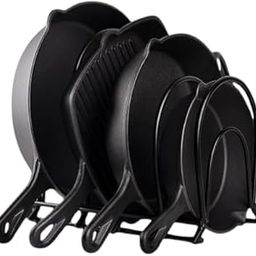 5-Tier Kitchen Shelving Unit, Heavy Duty Metal Storage Rack, Freestanding Pan Organiser-image-55