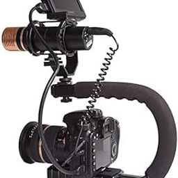 Universal Stabilizer C-Shape Bracket Video Handheld Grip DSLR/Mirrorless/Action Camera Camcorder Phone Stabilizer Expansion Cage Mount Moviemaking Holder Rig YouTube TikTok Vlogging Video-17