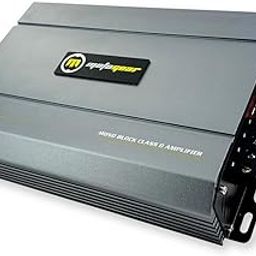 Motogear 120W 1 Channel Mono Block Car Amplifier Class D Compatible with Woofer Sub-Woofer and Basstube (MONO BOXSTER-1)-picture-24