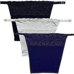 Women's Cotton Clip-on Mock Lace Camisole Cami Secret (Pack of 3)-image-64
