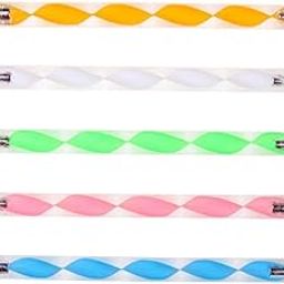 Toyvian Embossing Stylus Double End Tracing Dotting Pen Tool Set for Carbon Transfer Paper Painting Pottery Clay Indentation - 5 Pcs-picture-25