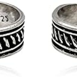 Silver Vintage Filigree Toe Rings, PURE 925 STERLING SILVER TOE RING FOR WOMEN, STERLING SILVER TOE RING, SILVER TOE RING FOR WOMEN, 925 certificate&authenticity Valentine Gift for Her Girlfriend Wife Women & Girls | With Certificate of Authenticity and 925 Stamp | 6 Months Warranty*-image-6