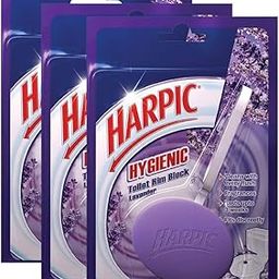 Harpic Hygienic Toilet Cleaner Rim Block, Lavender - 26 g (Pack of 3) | India's # 1 Toilet Cleaner-picture-29