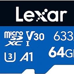 Lexar 633x 64GB Micro SD Card, microSDXC UHS-I Card W/O SD Adapter, microSD Memory Card up to 100MB/s Read, A1, Class 10, U3, V30, TF Card for Smartphones/Tablets/IP Cameras (LMS0633064G-BNNAA)-image-36