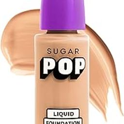 SUGAR POP Liquid Foundation - 04 Peanut - 30 ml | Water Resistant | Lasts Upto 10 Hrs | Super Matte | Full Coverage-50