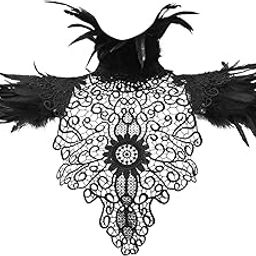 ™ Artificial Shrug Shawl Women Cape for Xmas Gift Fancy Dress Cocktail Black | Scarves & Wraps | Womens Accessories-picture-21
