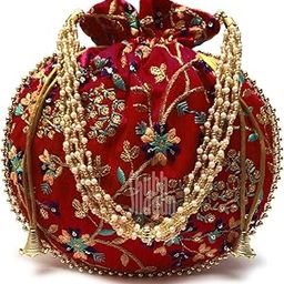 "Women Potli Bag Pink-image-99