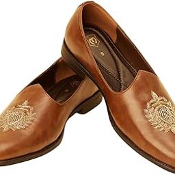 Men's Self Embroidered Loafers Style Shoes| Ethnic Juttis and Mojaris-image-12