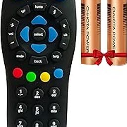 Tata Sky Remote Seamlessly Compatible Incudes 2 AAA Batteries, for Tatasky/Tata Play Setup Box Remote Control (TATA Sky HD)-12