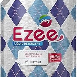 Godrej Ezee Liquid Detergent for Semi-automatic and Top Load Washing - 3.2 kgs Pouch, for Winter Wear | Added Conditioner | No Soda Formula-15