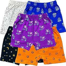 Ayvina Kids Printed Unisex Bloomers Underwear 100% Cotton Soft Comfortable | Skin Friendly | Innerwear |(Pack of 5)-picture-20