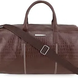 police Croco Classy PT Brown Duffle Bag for Men | Best for Travel | Luggage Bags-picture-25