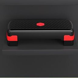 SECRET DESIRE Aerobic Stepper Multifunctional Exercise Step Platform for Home Gym Strength Red Black-image-42