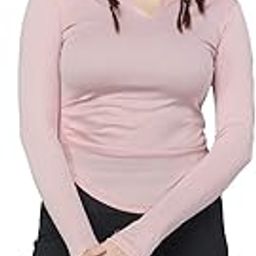 ryz Thumbhole Tops for Women, Full Sleeves Swoosh Top, Light Weight, Ultra Soft, Breathable, Fit Top for Yoga, Workout, Gym Wear-picture-35