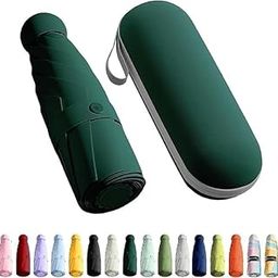 Mini Capsule Umbrella – Compact, Lightweight & Foldable Travel Umbrella with UV Protection – Portable Windproof Umbrella with Stylish Capsule Case for Women, Men & Kids (Multiple Colors)-image-40