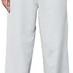 Flared Joggers: Cloudy Grey Women and Girls Pull On Solid Cotton Loose Fit Flared Joggers-image-45