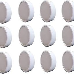 Swift Lite LED Light Pack of – 12, 8 Watts – Surface Round Panel Light - WW (P12 - WW - 8W SRPL)-picture-1
