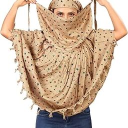 SHREEJI Women's Premium Rayon Breathable Sun Rays Protection Mask and Lightweight Scarf-picture-28