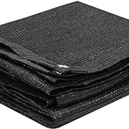 Montesy Black Shade Cloth Greenhouse Covers With Reinforced Grommets For Pergola Patios Plant Protections-image-32