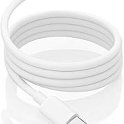 Mi 120W Hypercharge 1M Type C 6A Fast charging cable|480Mbps High speed Data Transfer Compatible with Mi, Redmi 15 Ultra/15/Note 14 Pro+/14/14C/13/12/A5/ Poco Android Phone Laptop, White-0