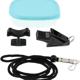CALANDIS® Sports Whistle with Lanyard/Finger Clip Referee Coaches Whistle - Great Survival Tool for Emergency Camping, Hiking, Boating, Lifeguard-image-3