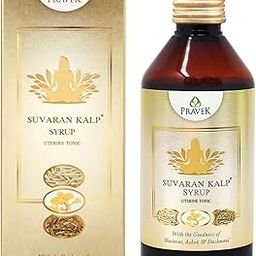 Pravek Suvaran Kalp Syrup, Ayurvedic Health Tonic For Women, 200 ml-image-45