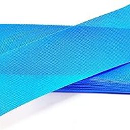 Hair Removal Waxing Strips Plain Disposable Blue Color Wax Strips Easy & Safe Wax Strips Paper Non-woven Body Hair Removal for Men and Women (color- Blue) (140 Pieces)-image-68