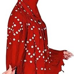 Cotton Long Scarf Cum Mask scarves Usable for vehicle Driver, Bandhani Printed Design, Universal Size, For Girl & Women, Breathable Sun Protection Light Weight-picture-35