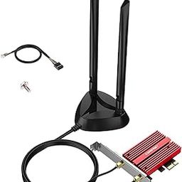 CALANDIS™ AX181Plus WiFi 6E Network Card Pci-E Tri-Band 3000Mbps WiFi 6E for Desktop | Network Cards | Interface/Add-On Cards | Computer Components & Parts-image-25
