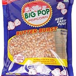 Popcorn & Compnay Popcorn Kernel Seeds,Unpopped Popcorns Seeds, Kernels Kit with Oil & Salt in Butter Burst Flavour-600 g-image-94
