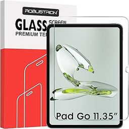 Robustrion Tempered Glass Screen Protector for OnePlus Pad GO 11.35 inch [Anti-Scratch] & [Smudge Proof] Screen Guard - Pack of 1-11
