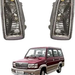 Auto Pearl Fog Light Compatible with- Qualis (Set of 2)-image-1
