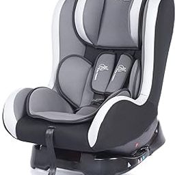 R for Rabbit Convertible Baby Car Seat Jack N Jill ECE R44/04 Safety Certified Car Seat for Kids of 0 to 5 Years Age (Black Grey)-19