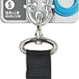 VELCRO Brand VEL-30120-USA Easy Hang Strap | Heavy Duty Outdoor Storage Extension Cords, Cables, Tools, Bikes | Organization for Garden, Shed, RV |, Small - up to 100 lbs, Black-image-92
