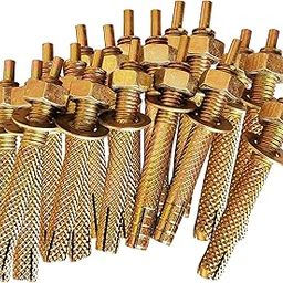 Pure Source India Hard Metal Pin Type Anchor Fasteners (10 MM x 125 MM), 18 Pieces-14