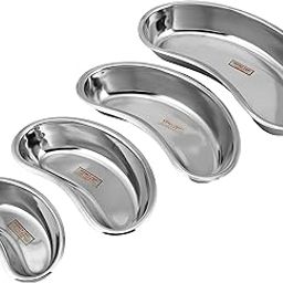 Kashi Surgicals Stainless Steel Kidney Tray Set - 6" (150 mm), 8" (200 mm), 10" (250 mm), 12" (300 mm) (Set of 4 Pcs)-image-59
